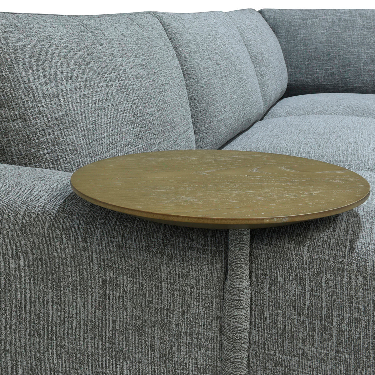 Donovan Upholstered Sectional - Gray