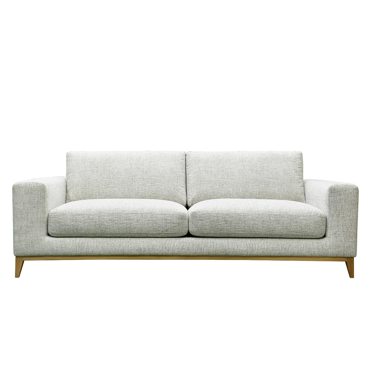 Donovan Sand Upholstered Modern Sofa 94"