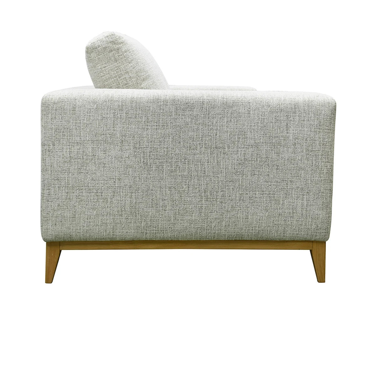 Donovan Sand Upholstered Modern Sofa 94"
