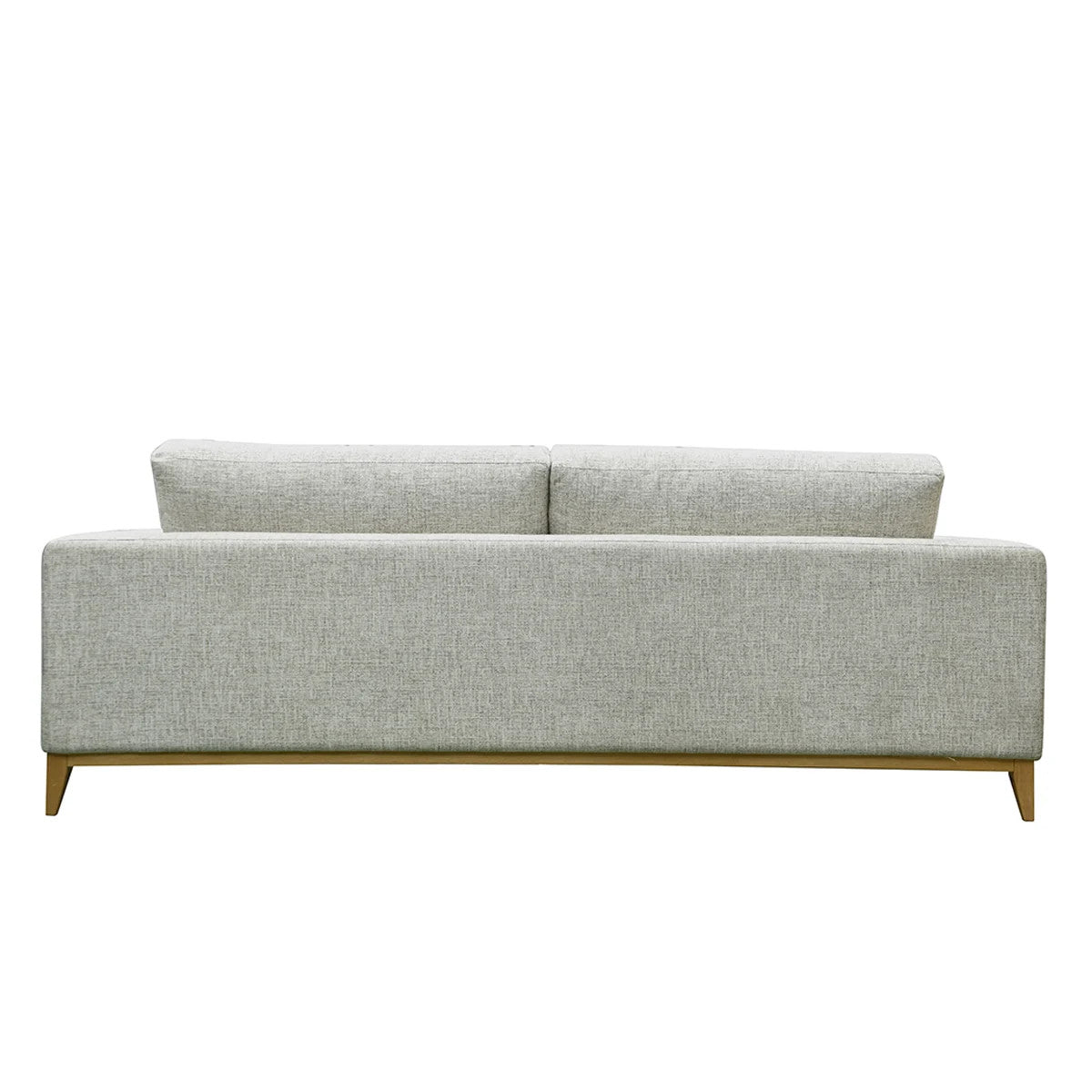 Donovan Sand Upholstered Modern Sofa 94"