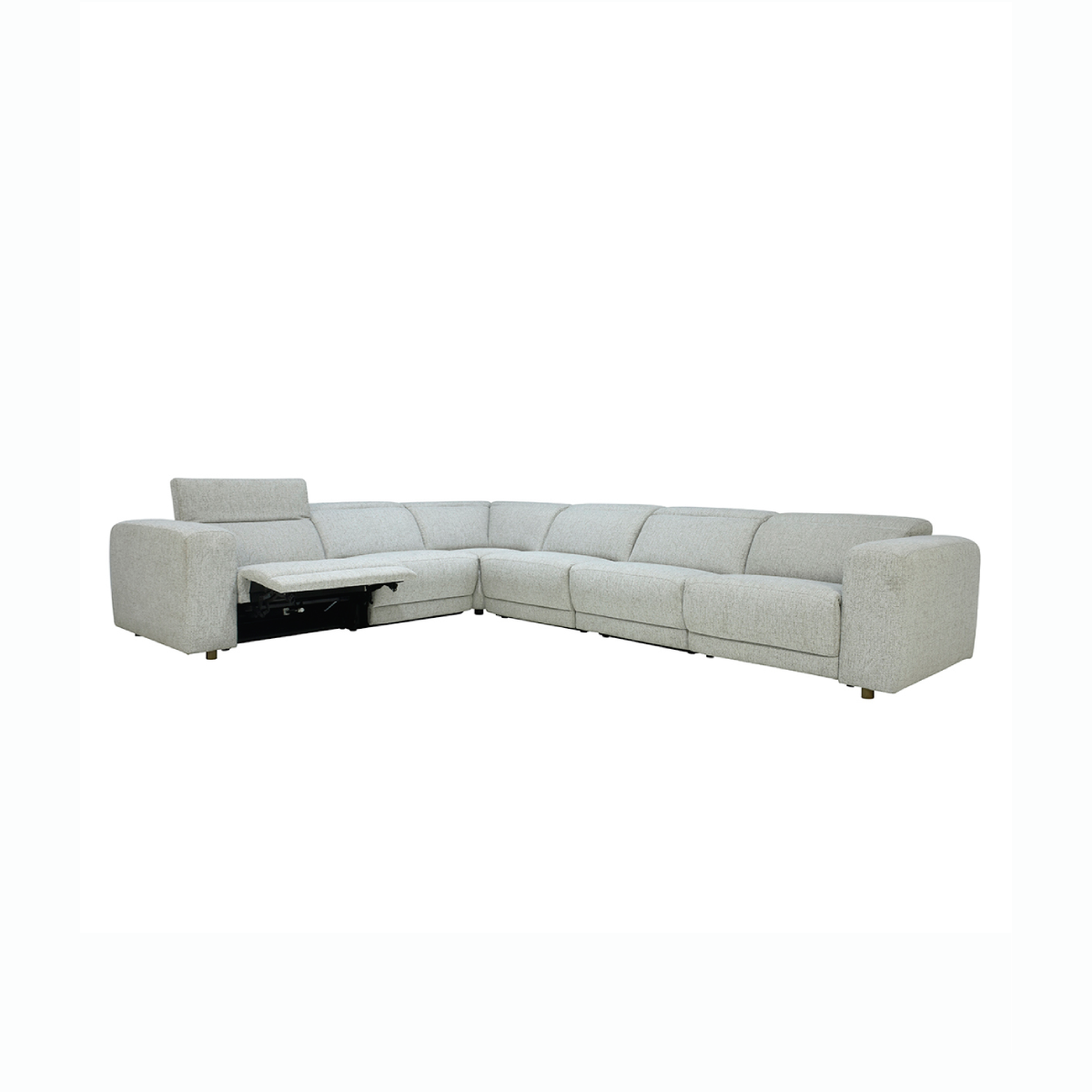 Knoxville Upholstered Power Recliner Sectional