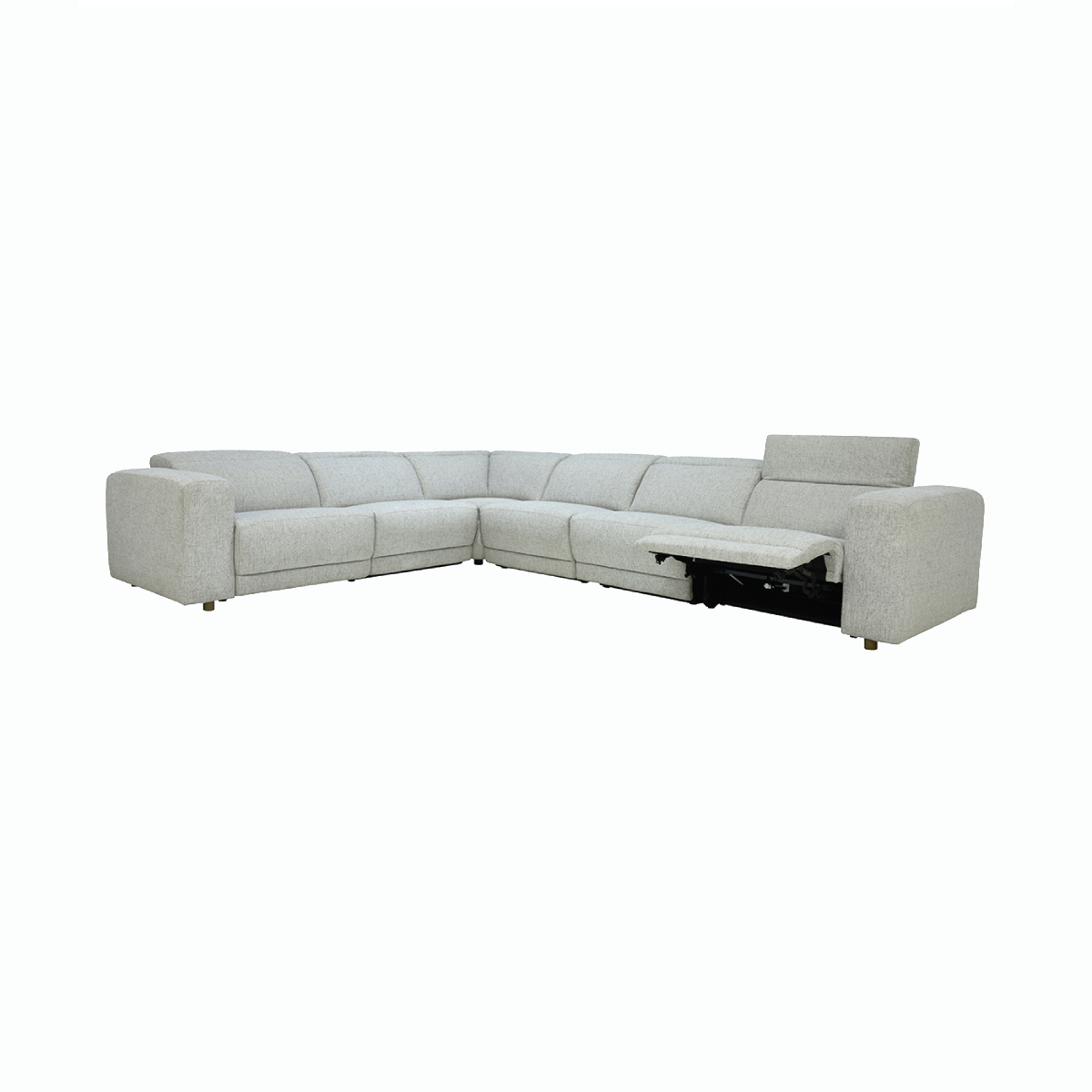 Knoxville Upholstered Power Recliner Sectional
