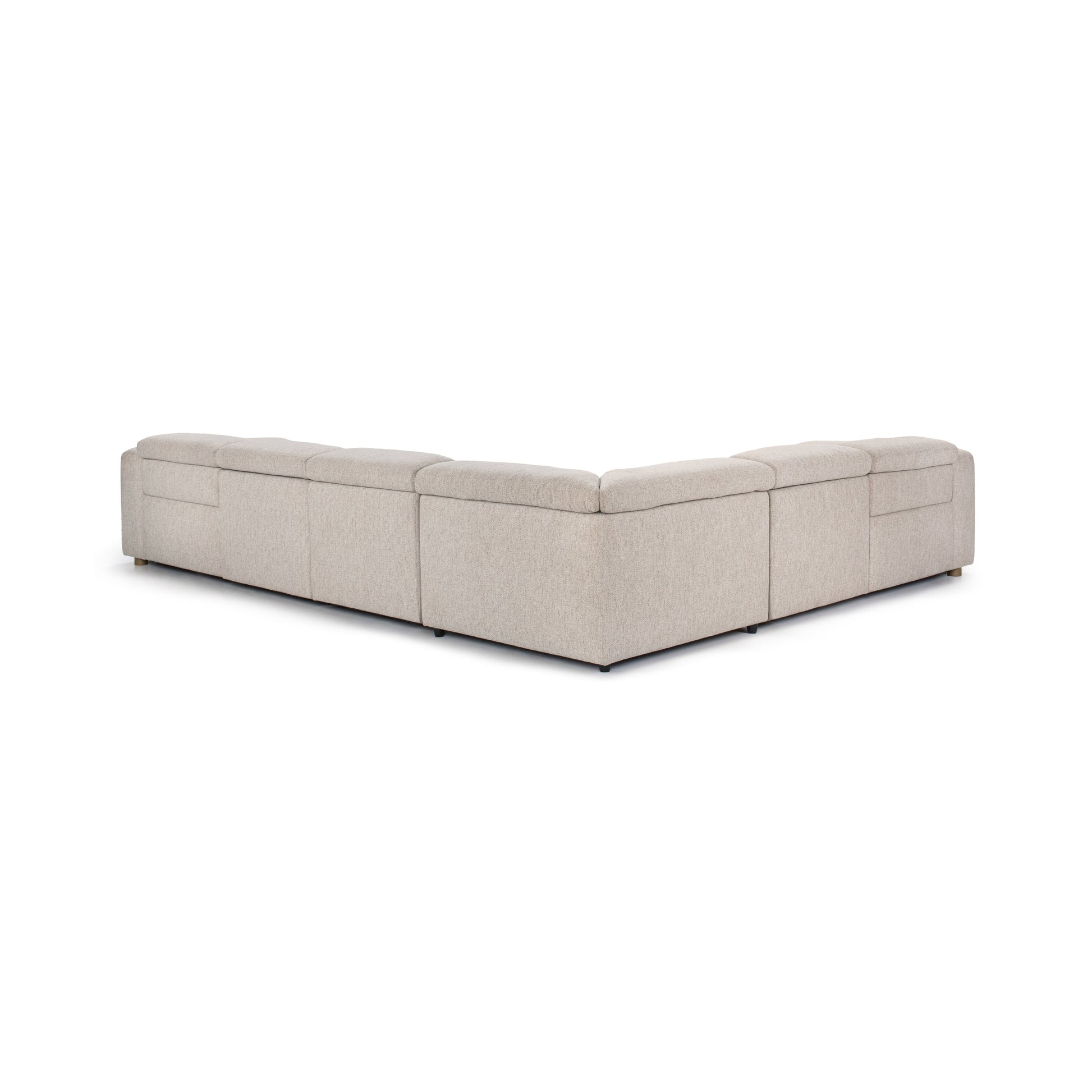 Knoxville 6 Piece Reclining Sectional - Gray