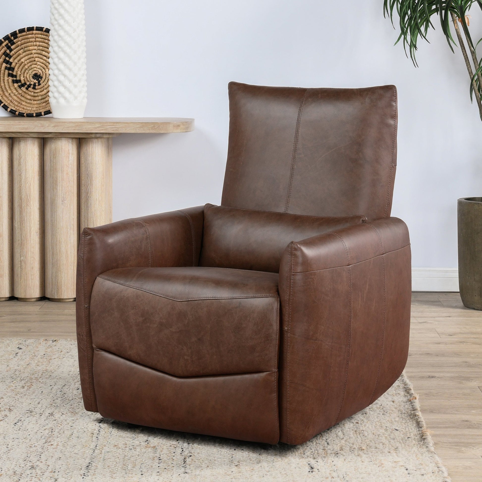 Thaya Power Recliner - Earth Brown