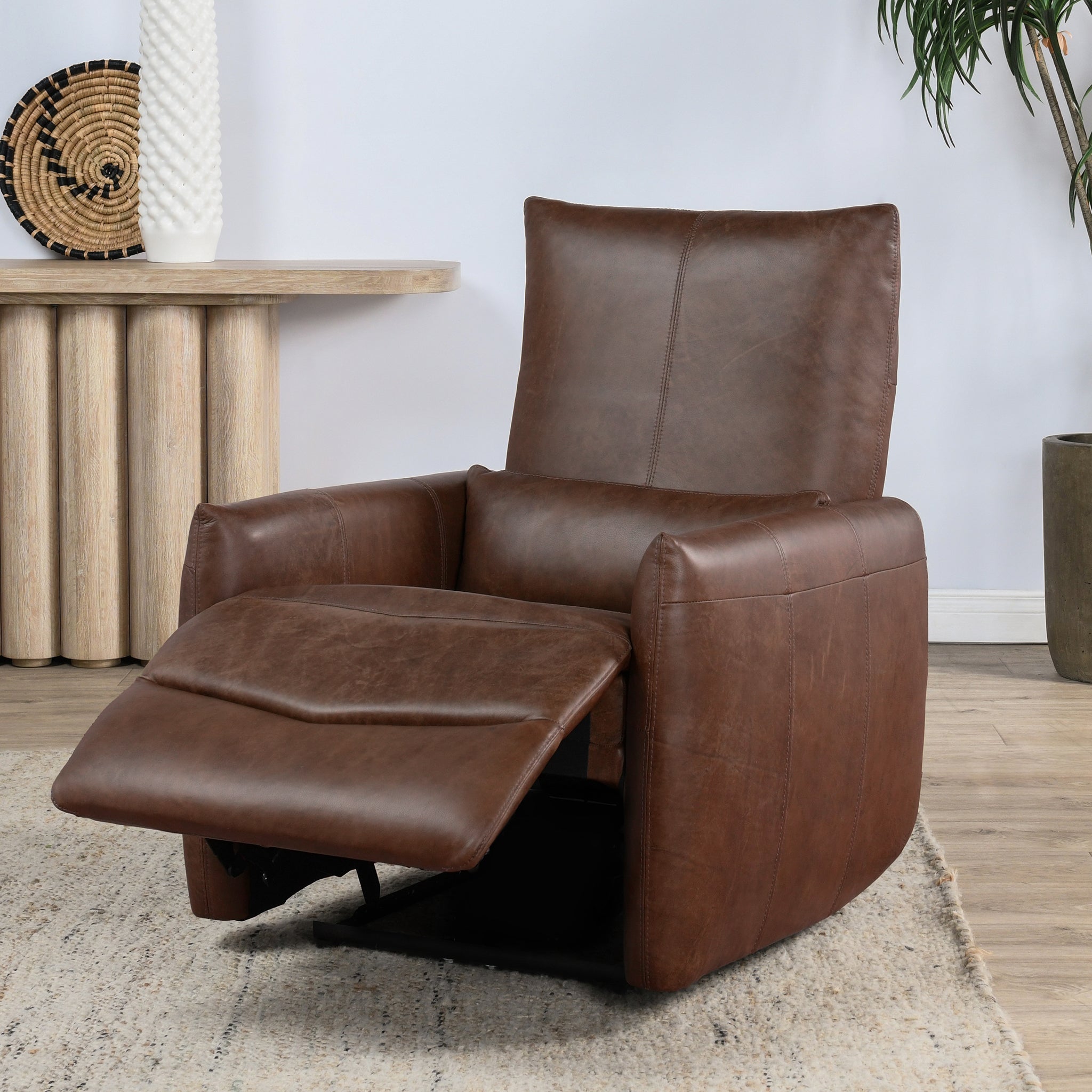 Thaya Power Recliner - Earth Brown