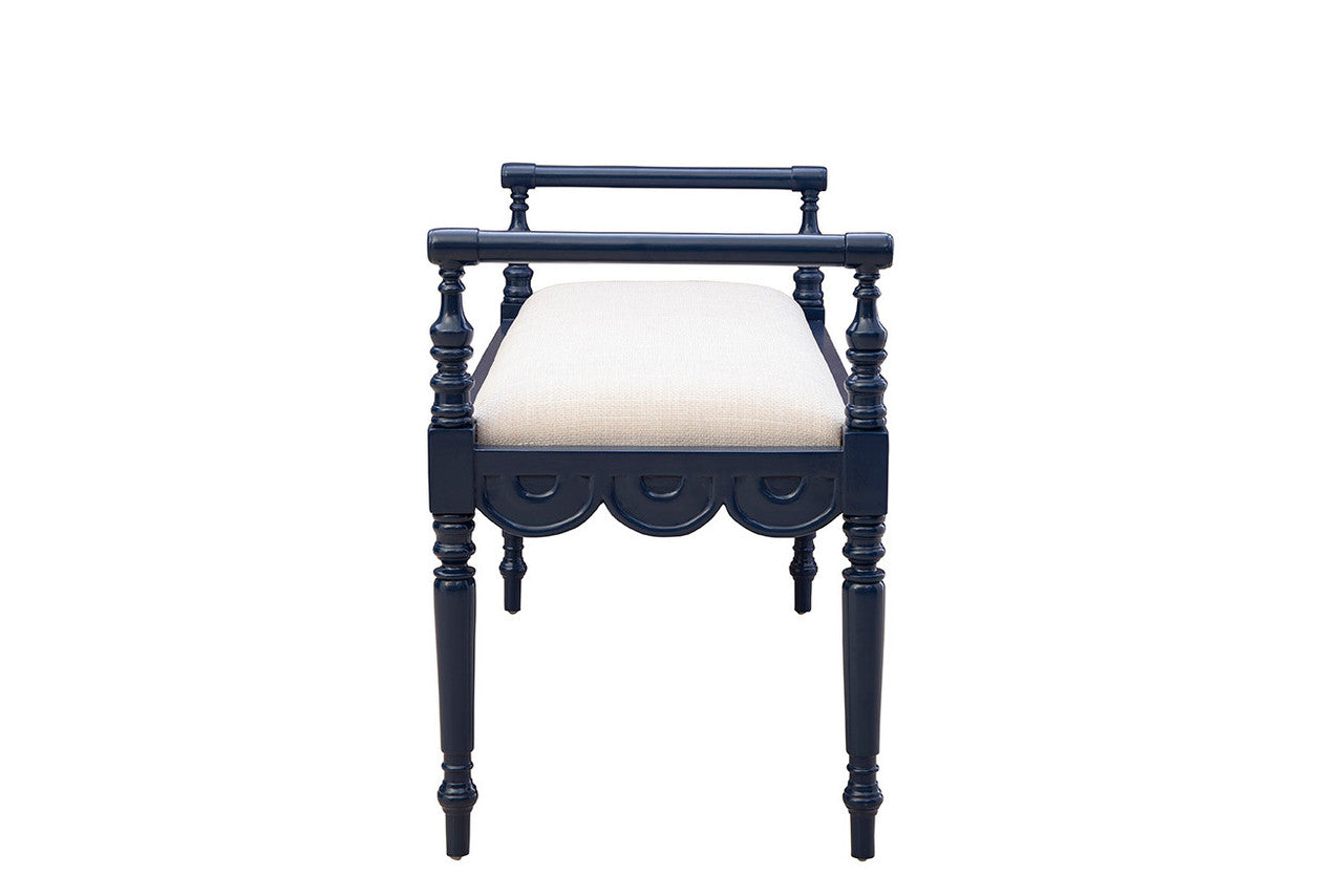Blue Juliet Bench - 44.75'