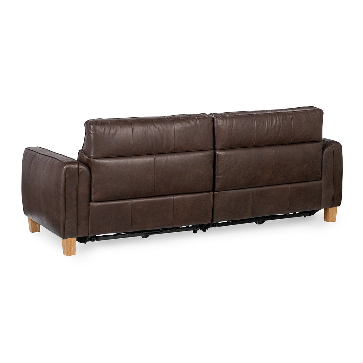 Conway Power Recliner Sofa - Brown Leather