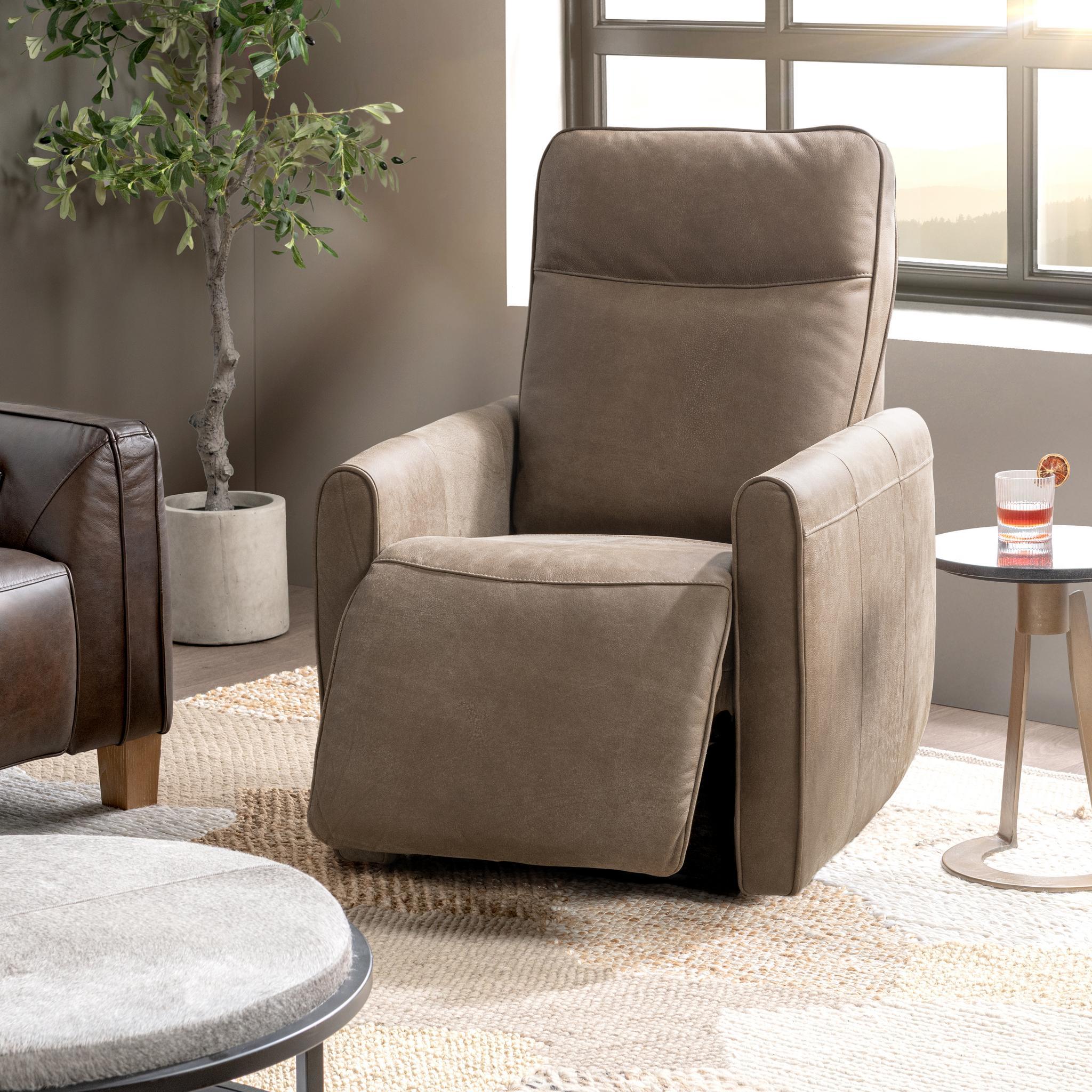 Vivica Power Recliner - Toffee