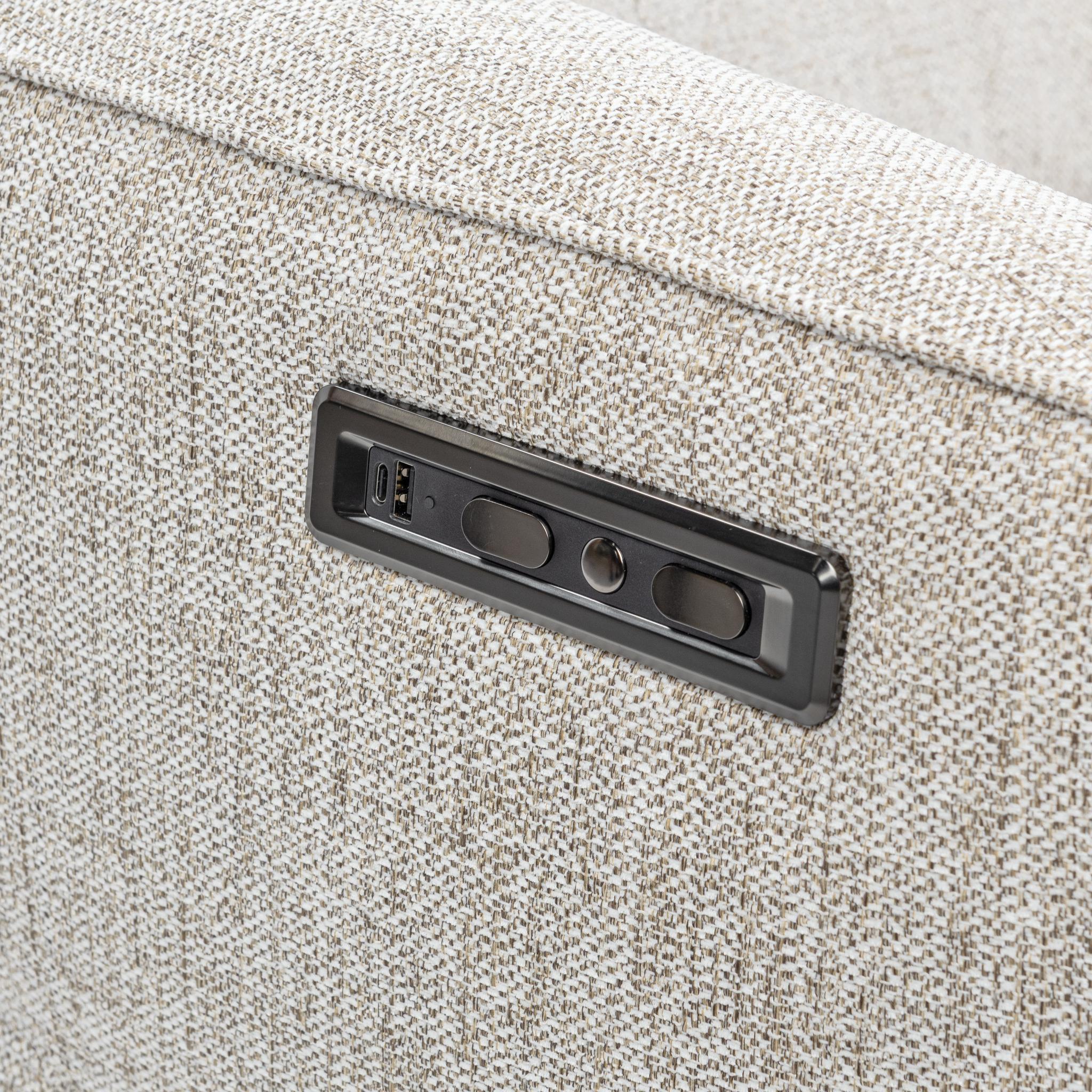Ostend Reclining Sofa - Gray
