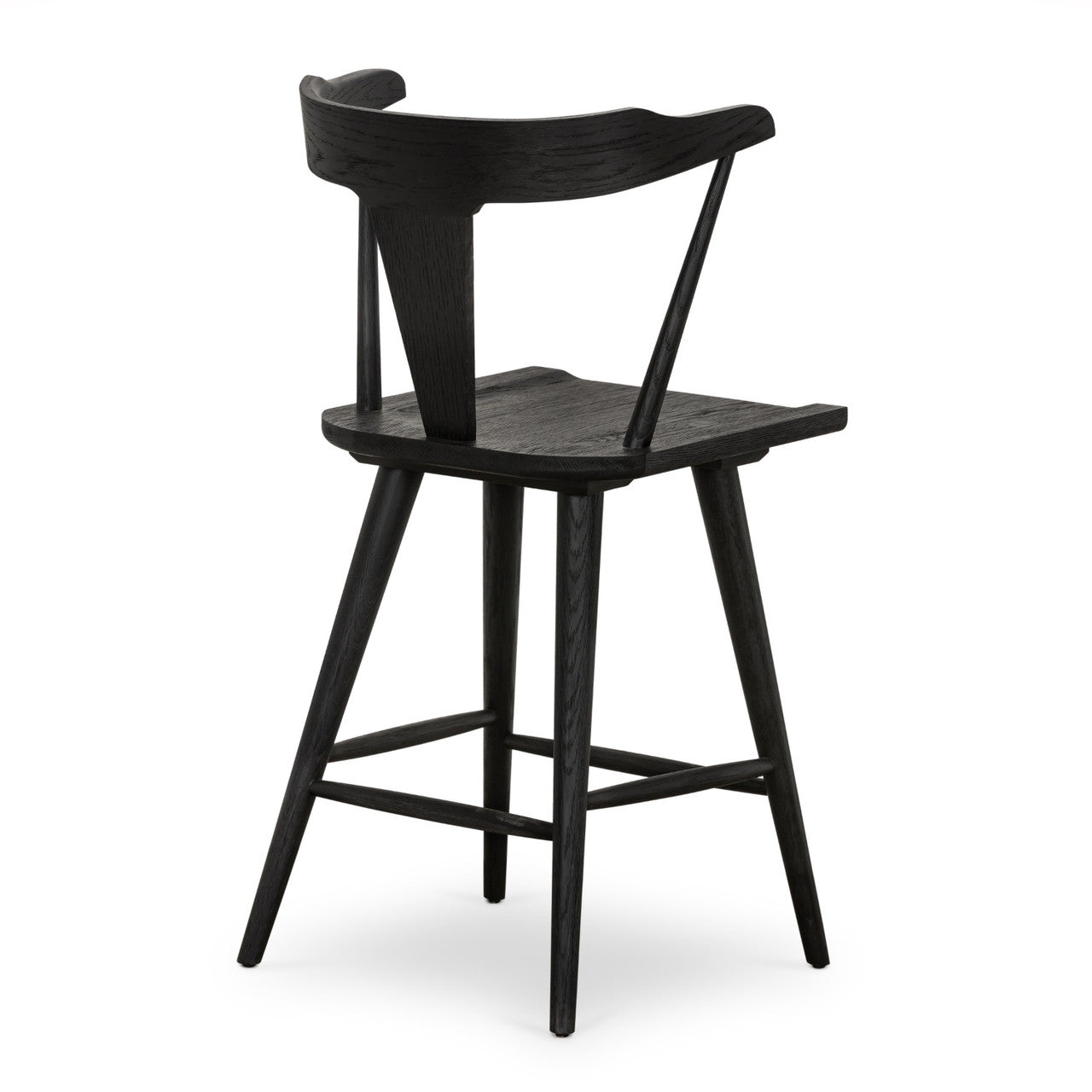 Ripley Black Oak Counter Stool