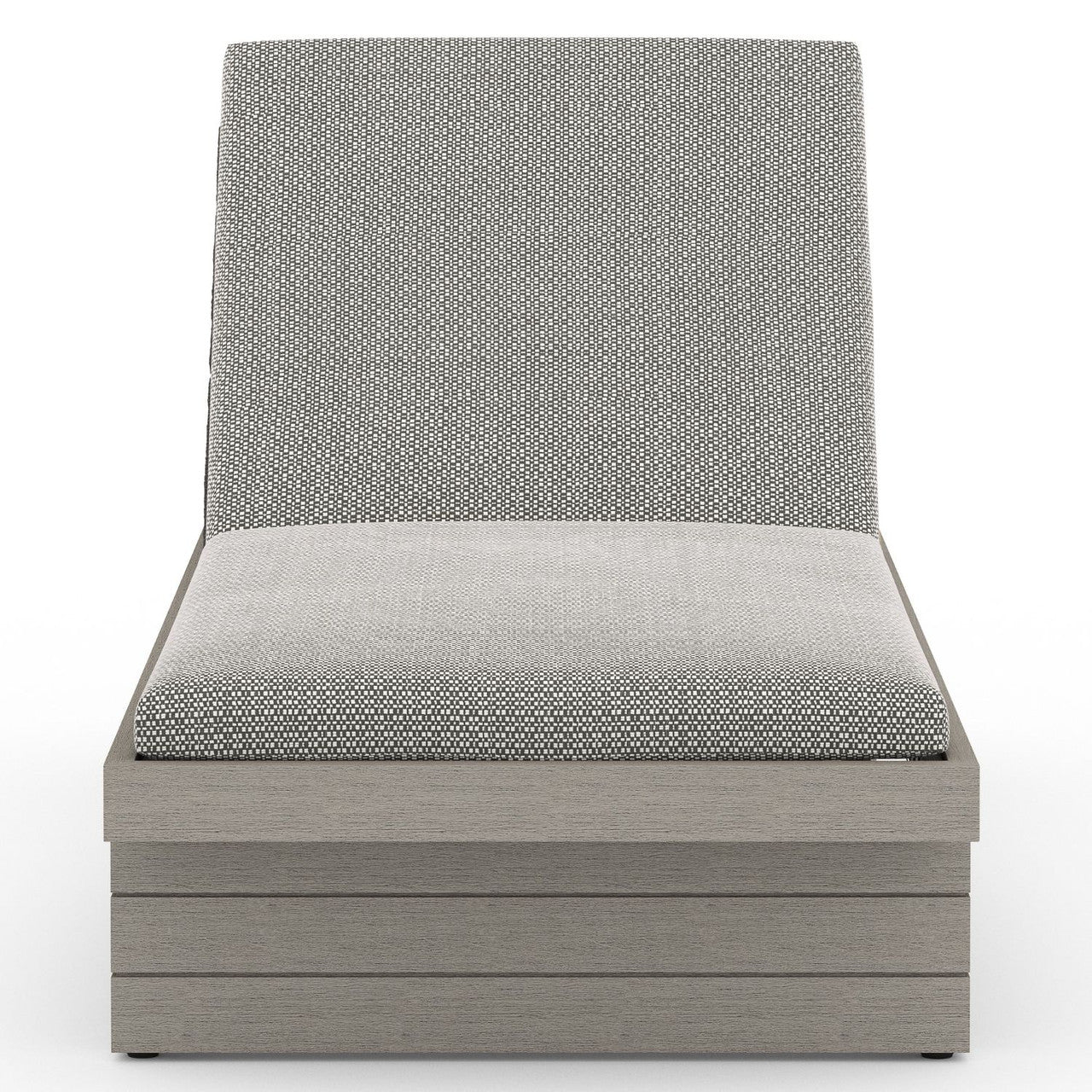 Leroy Weathered Grey Outdoor Chaise