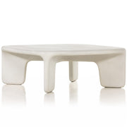 Dante White Concrete Coffee Table