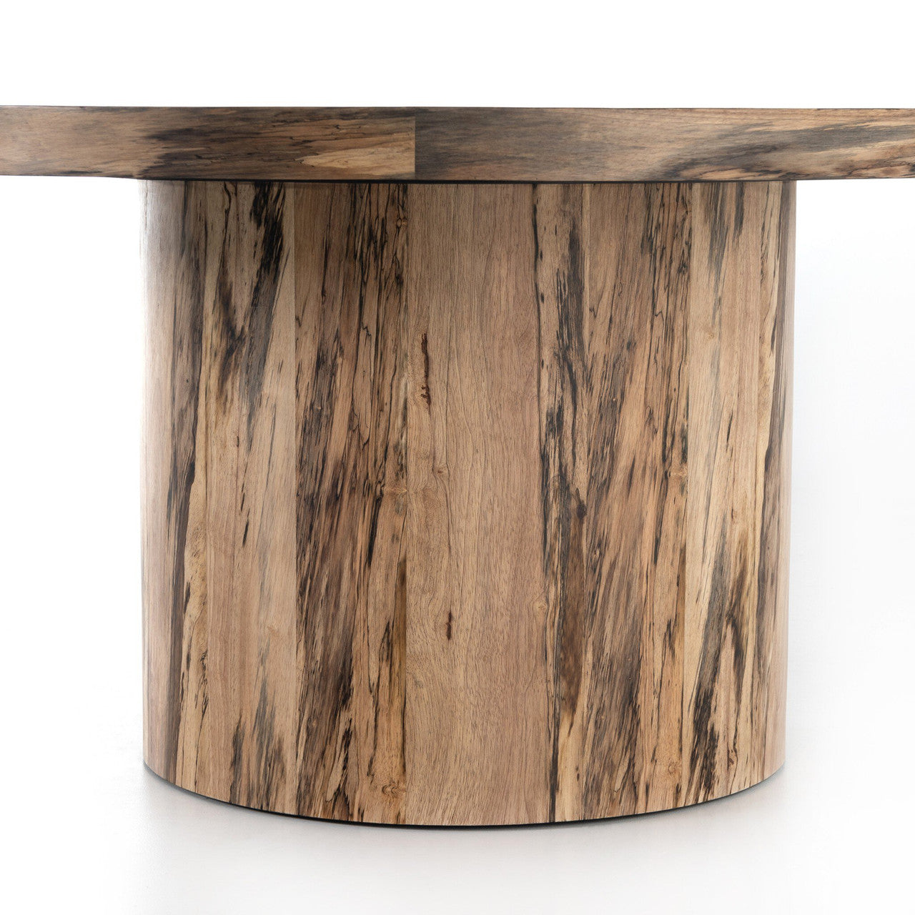 Hudson Round Dining Table 60" - Spalted Primavera