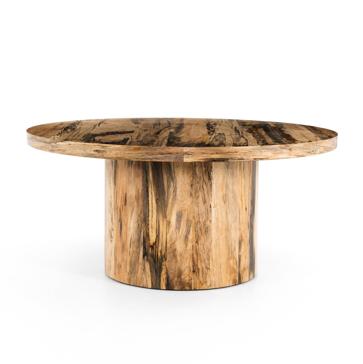 Hudson Round Dining Table 60" - Spalted Primavera