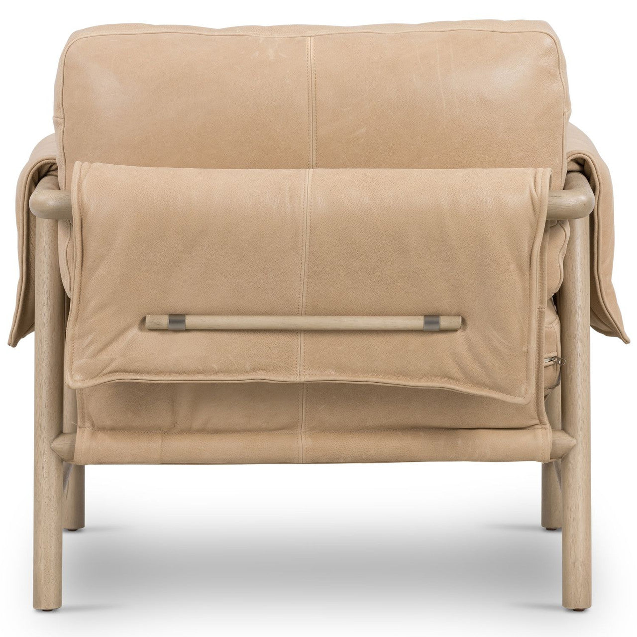 Harrison Palermo Nude Leather Chair