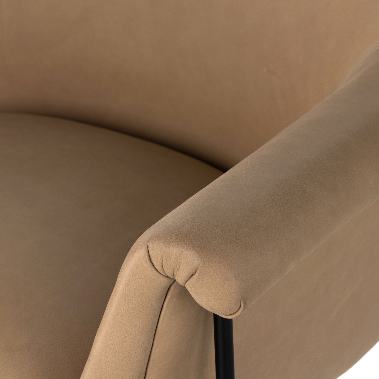 Suerte Palermo Nude Leather Chair