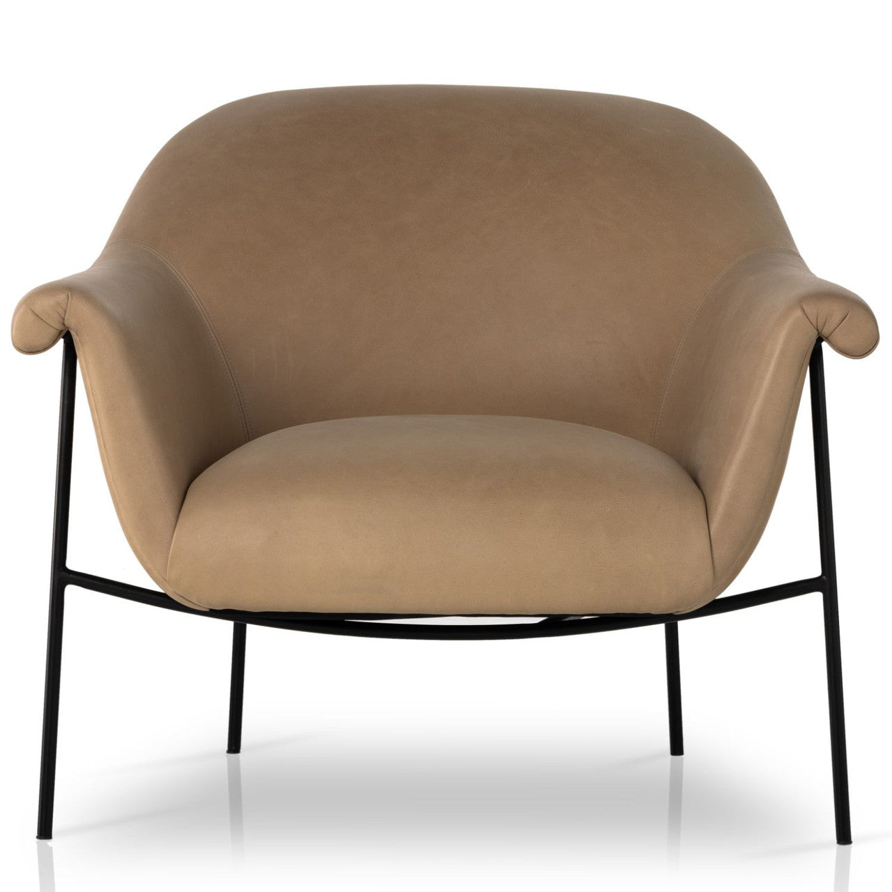 Suerte Palermo Nude Leather Chair