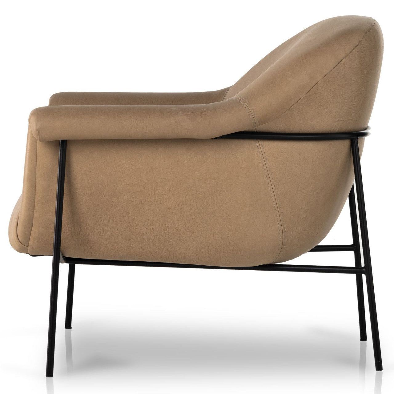 Suerte Palermo Nude Leather Chair