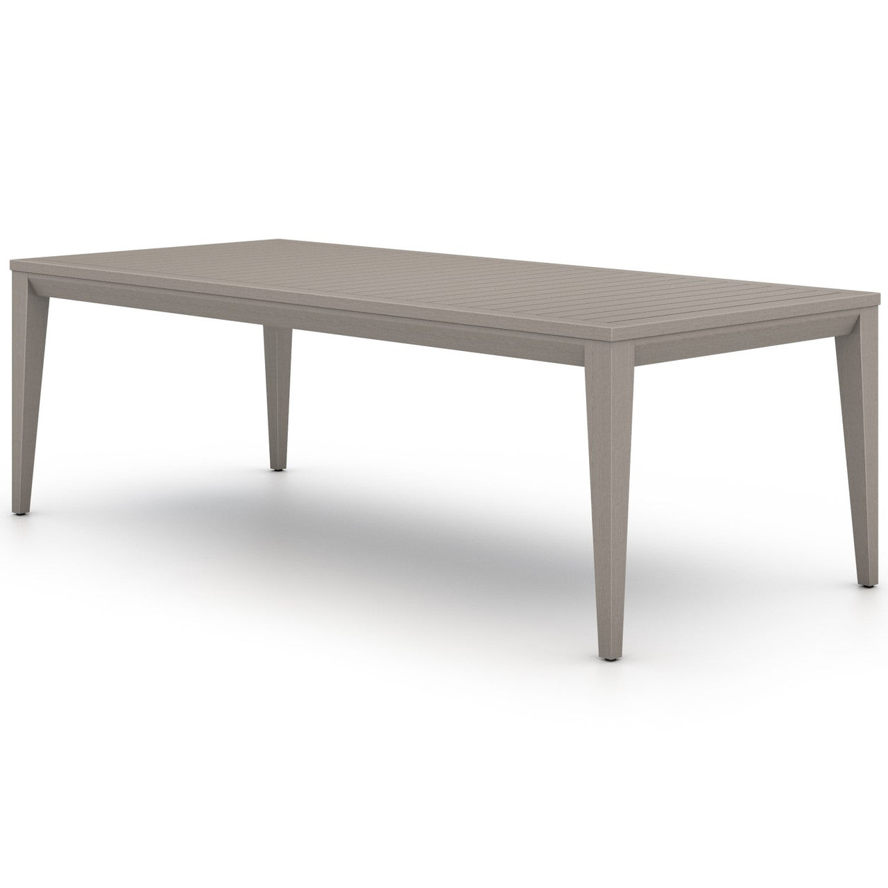 Sherwood Grey Teak Outdoor Dining Table 94"