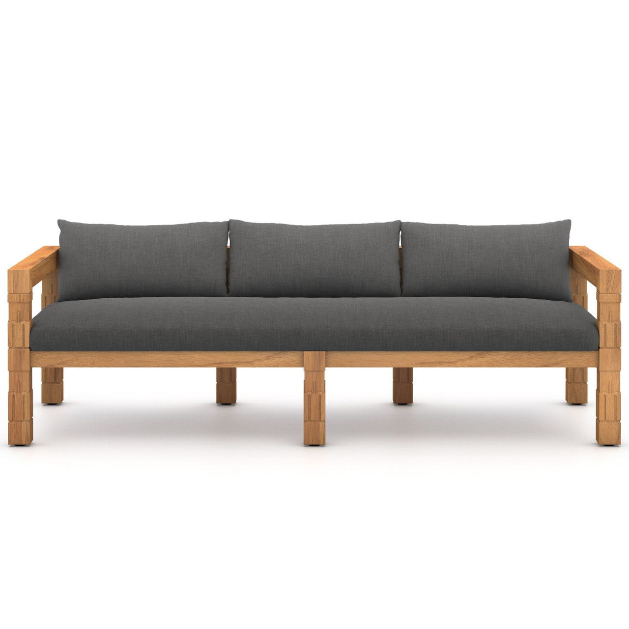 Alta Natural Teak Outdoor Sofa-89"