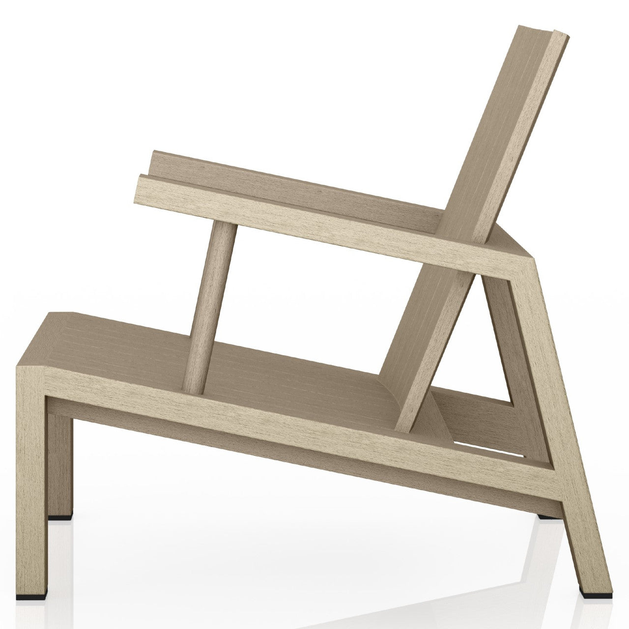 Dorsey Brown Teak Outdoor Chair