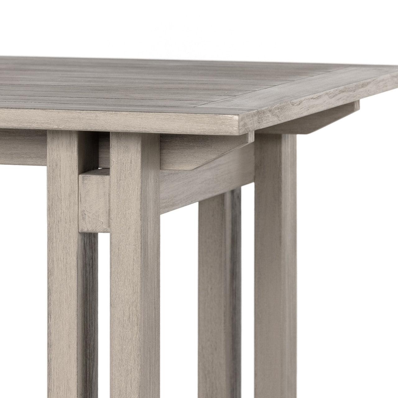 Balfour Grey Teak Counter Table
