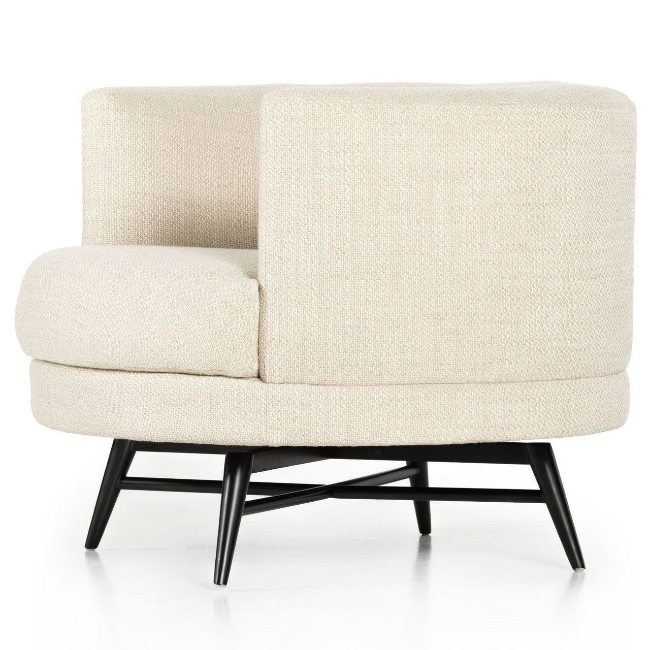 Carmela Irving Taupe Swivel Chair