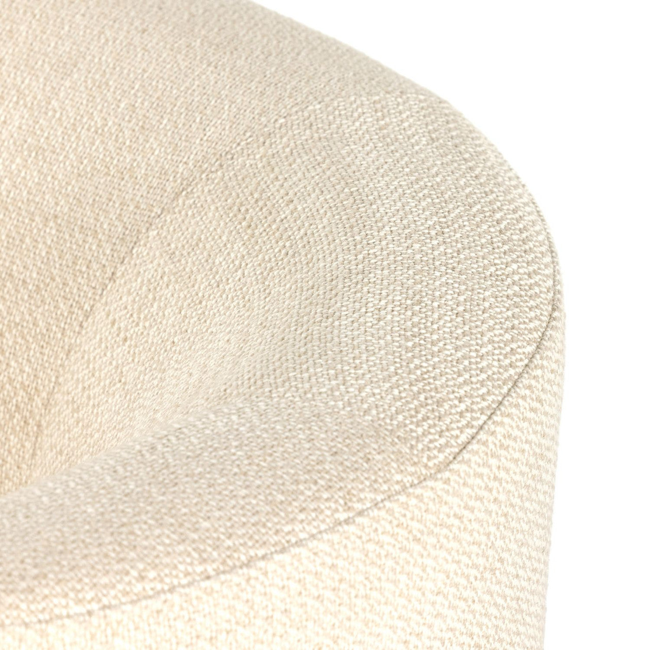 Carmela Irving Taupe Swivel Chair