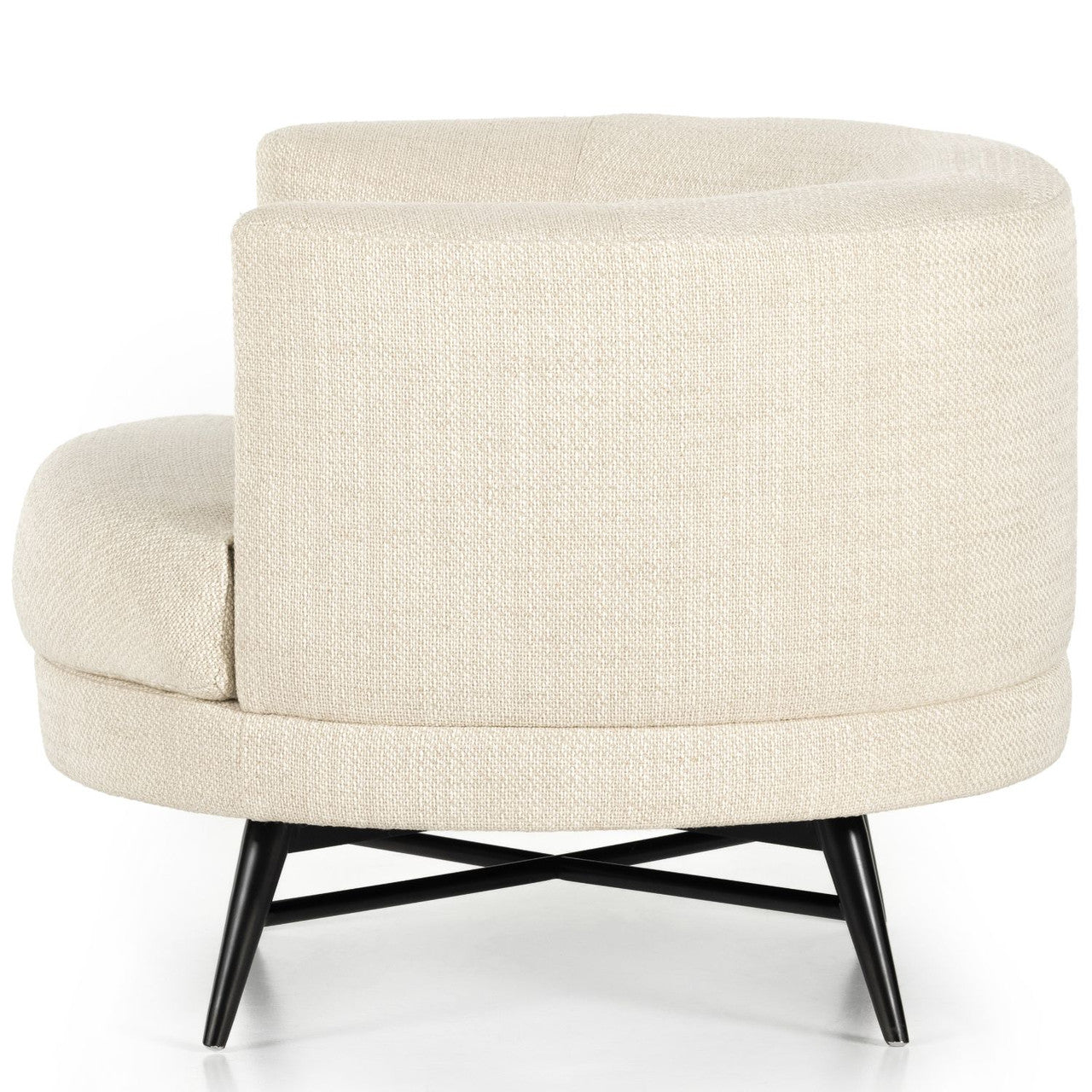 Carmela Irving Taupe Swivel Chair