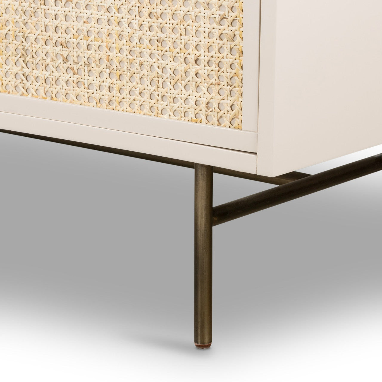 Luella Matte Alabaster 6 Drawer Dresser