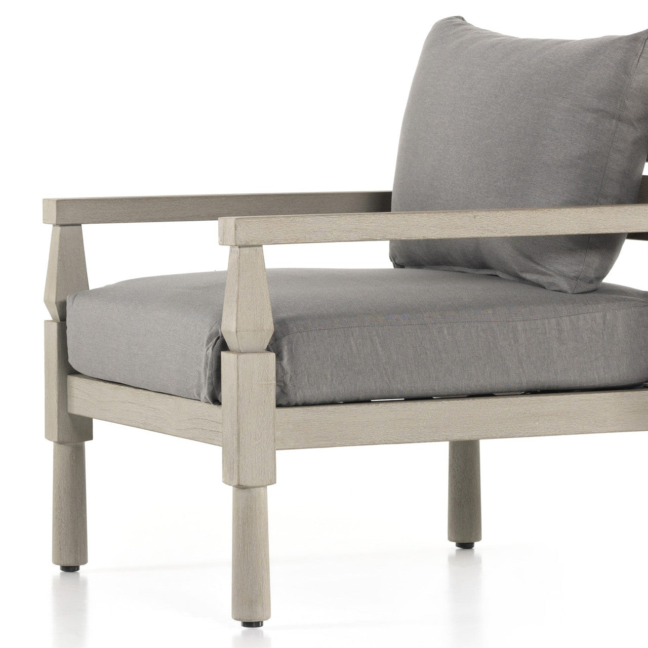 Waller Grey Teak Outdoor Chair