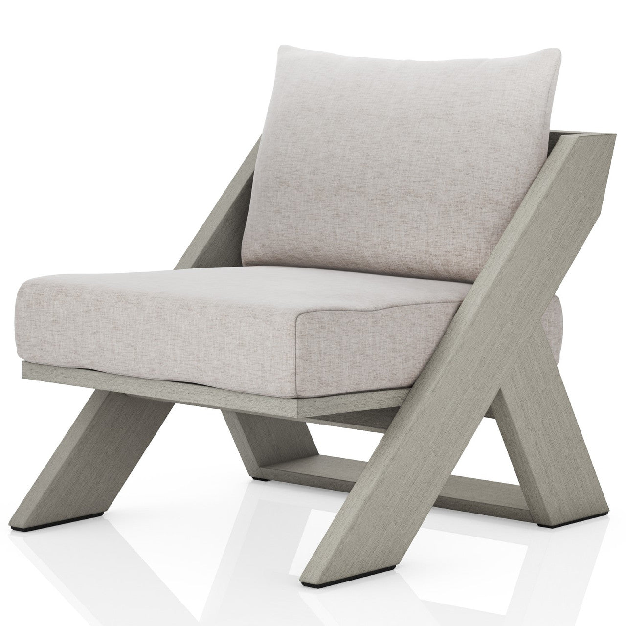 Hagen Grey Teak Outdoor Chair