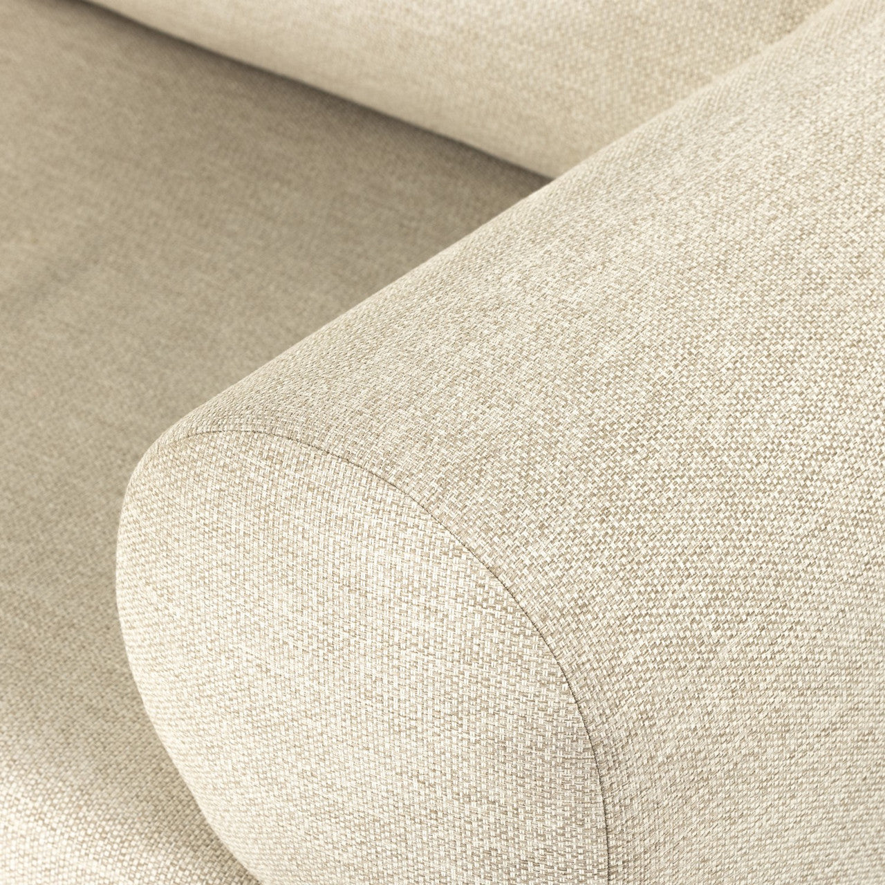 Joss Outdoor Natural Teak Sofa 106"