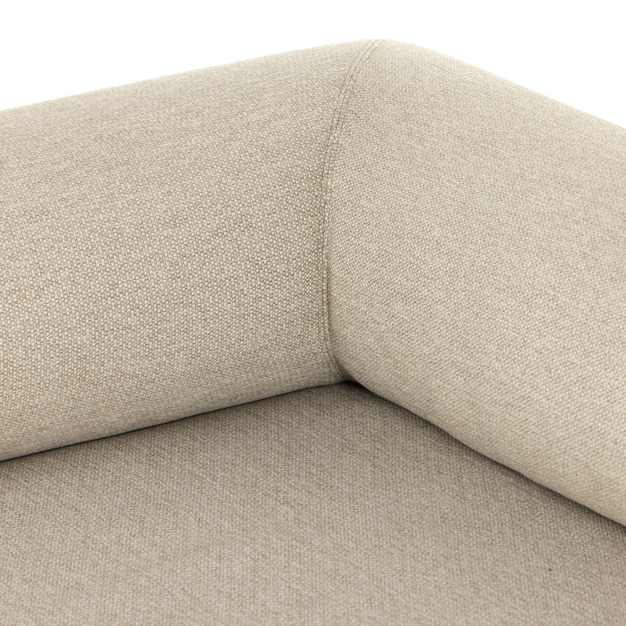 Joss Outdoor Natural Teak Sofa 106"