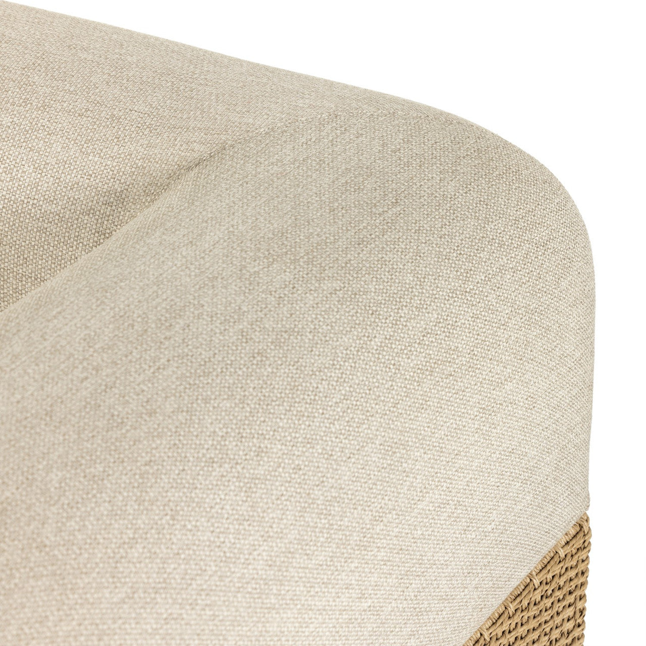 Joss Outdoor Natural Teak Sofa 106"