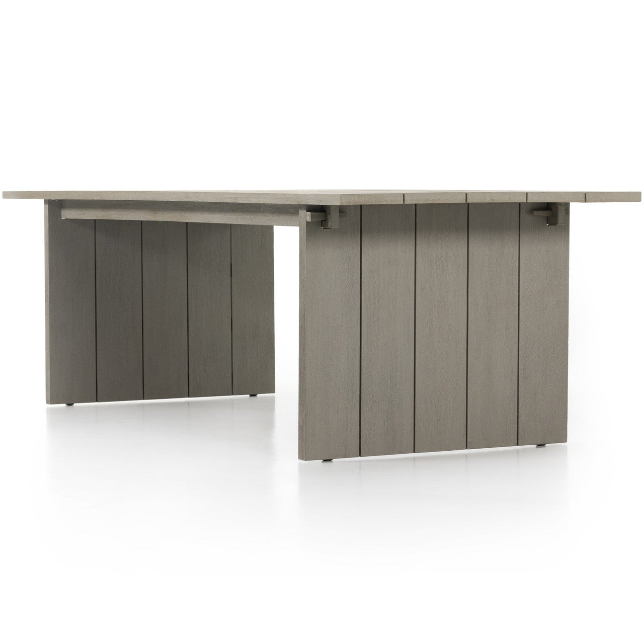 Belton Grey Teak Outdoor Dining Table