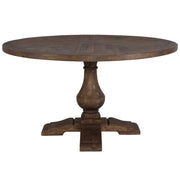 Stratford Reclaimed Wood Round Dining Table 52" 