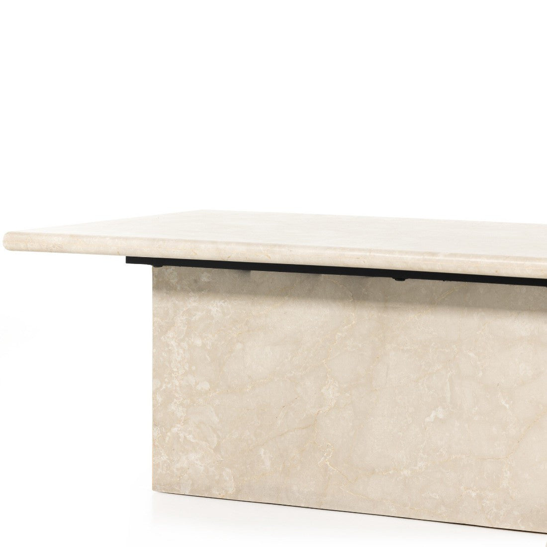 Arum Solid Marble Coffee Table 50"