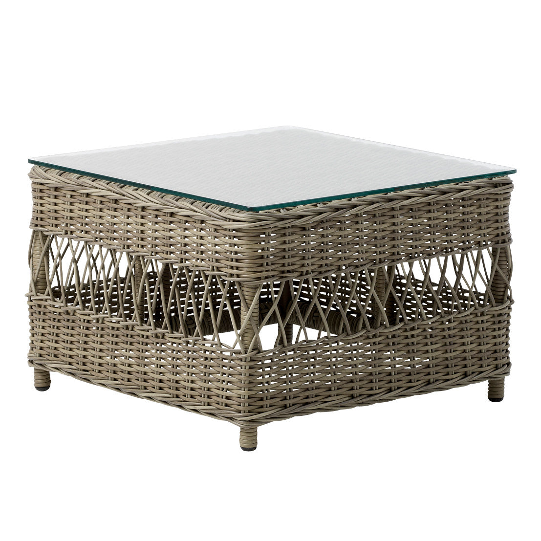 Anna Side Table w/Glass Top