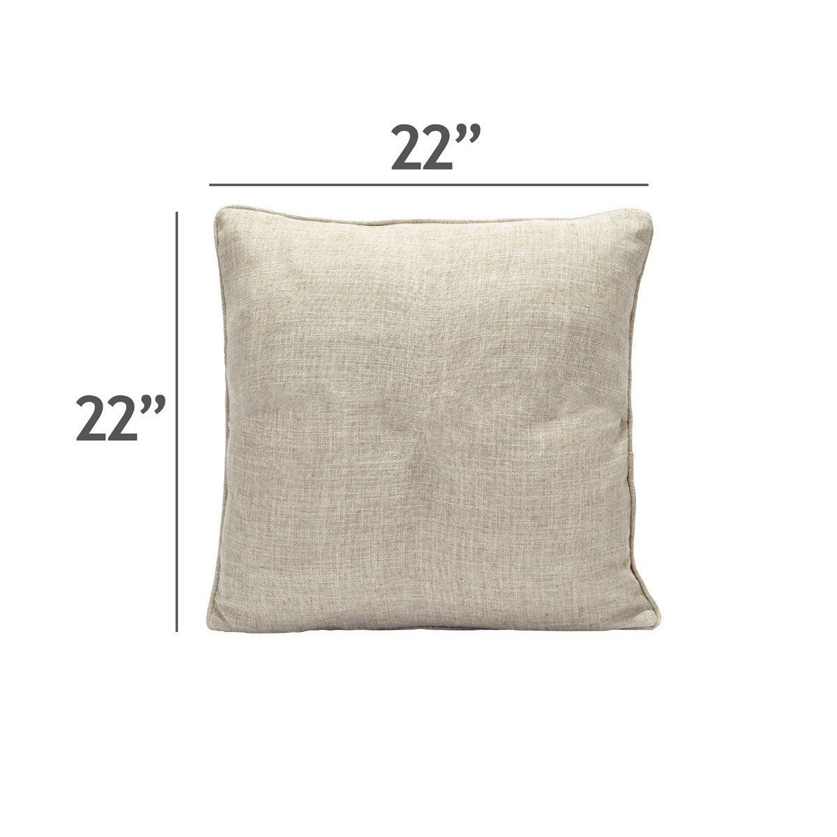 22 x 22 Toss Pillow