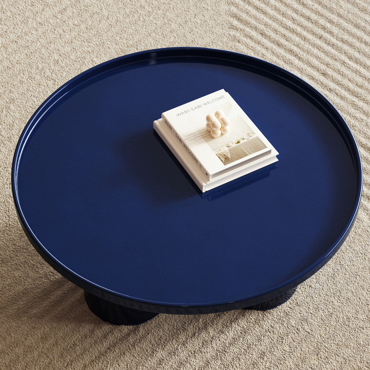 Eclat - Sofia Enamel Coffee Table - Navy