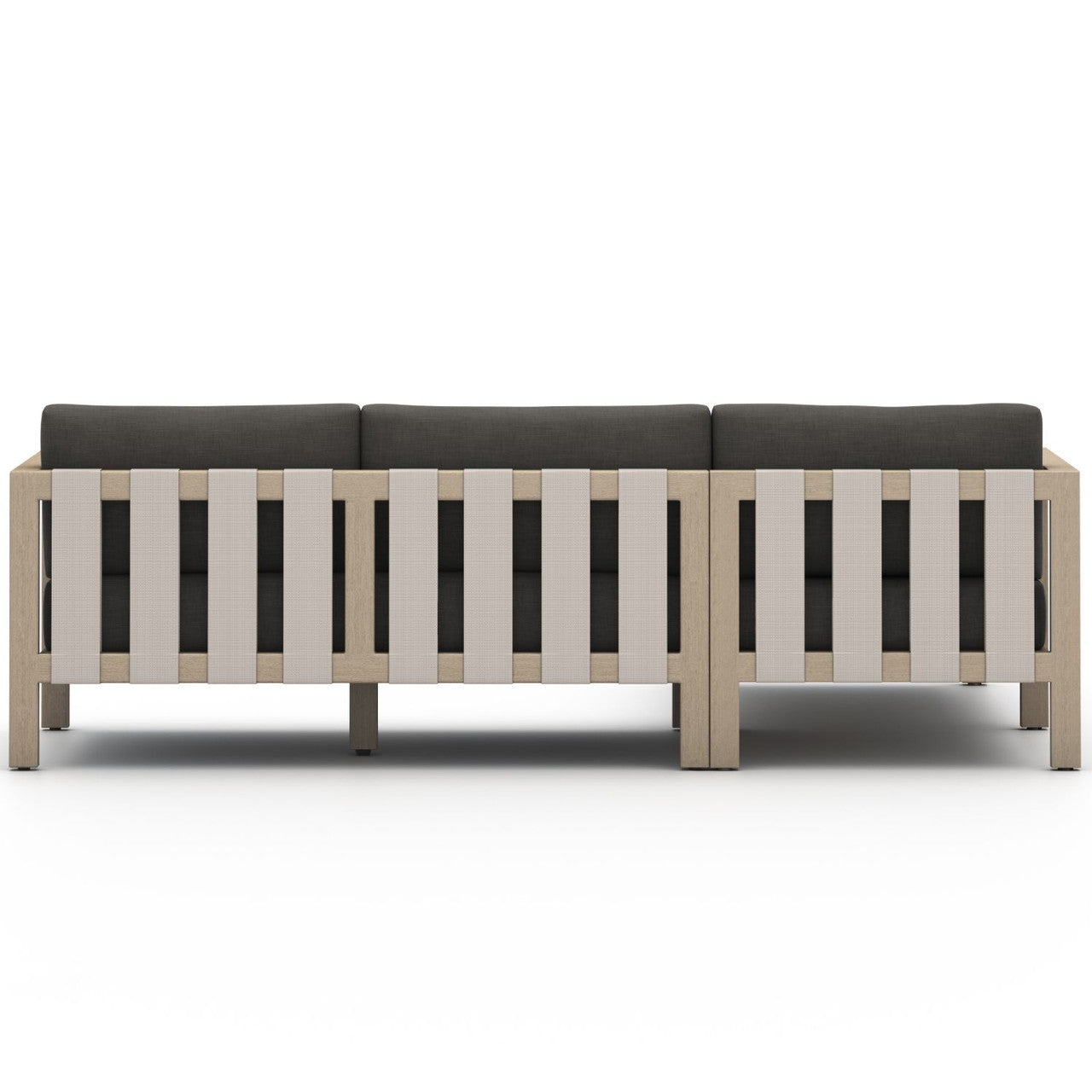 Sonoma Washed Brown Outdoor 2 Piece Sectional Laf