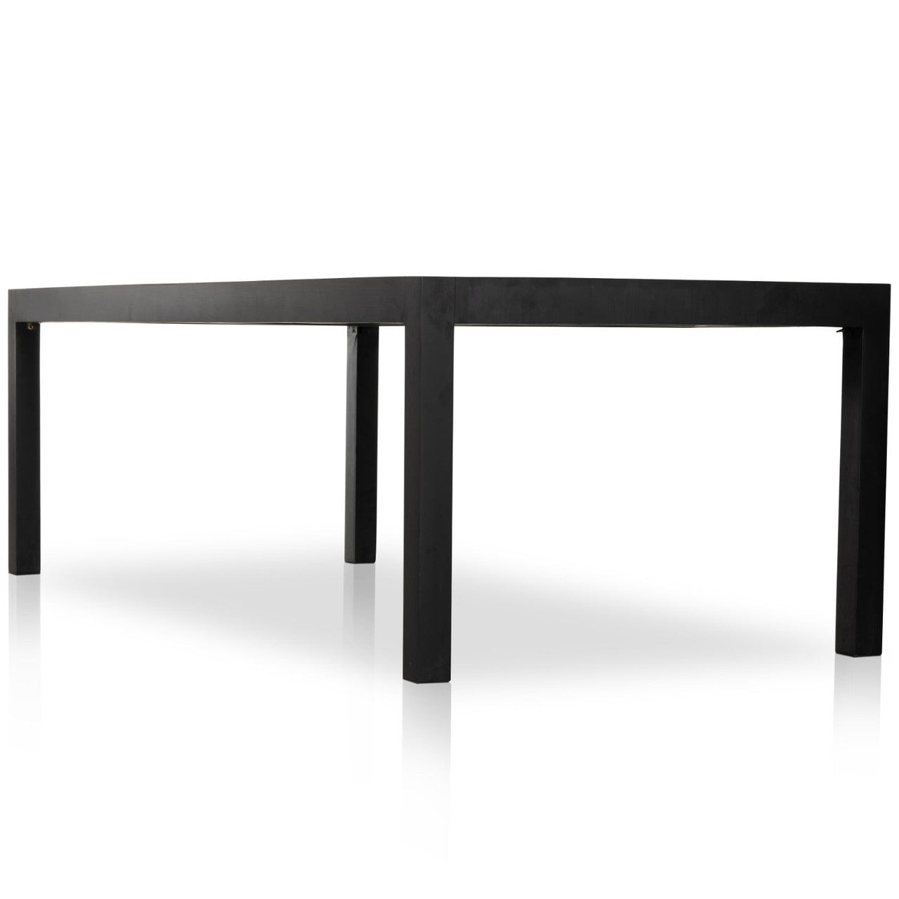 Isador Black Wash Poplar Dining Table 96"