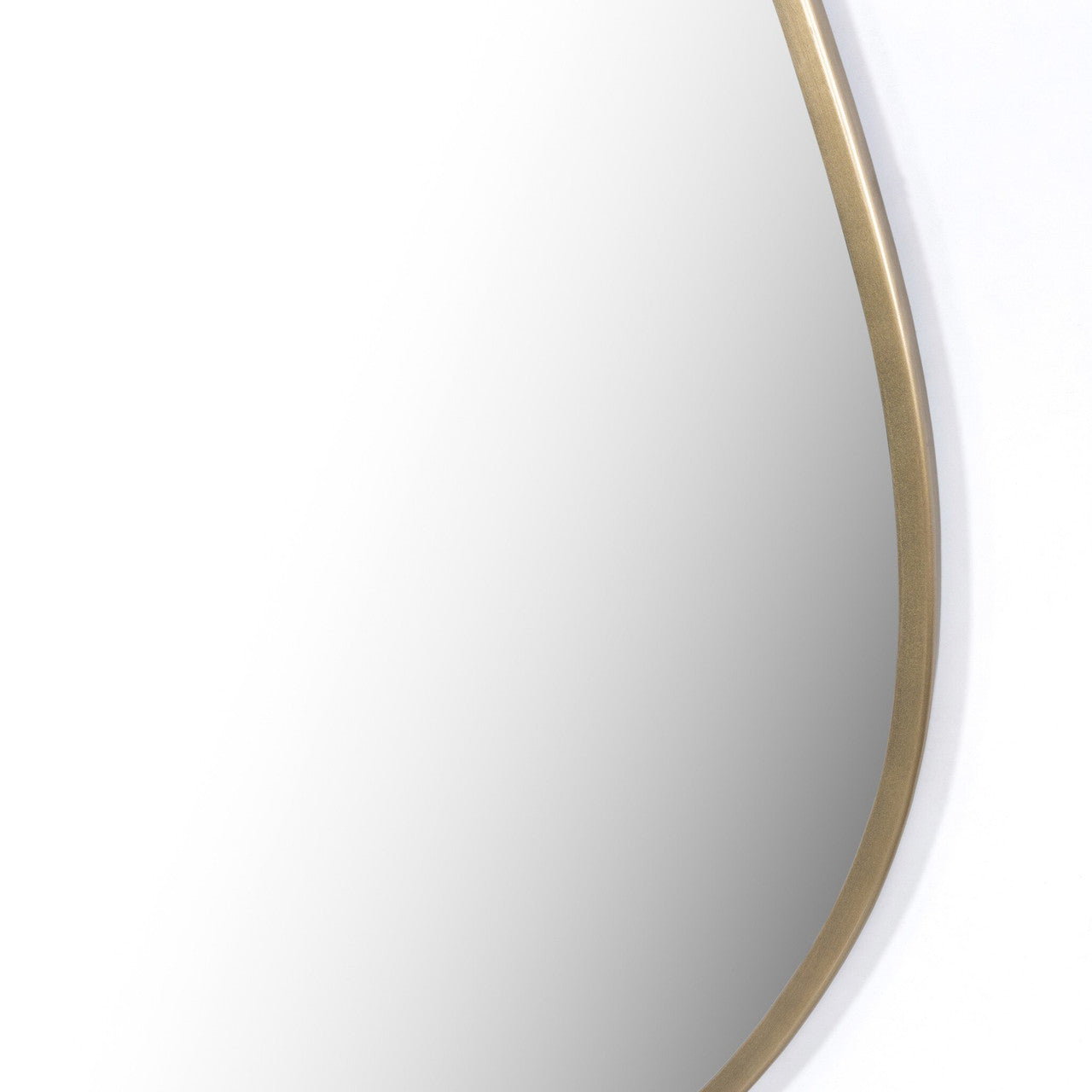 Nova Mirror - Antique Brass Iron