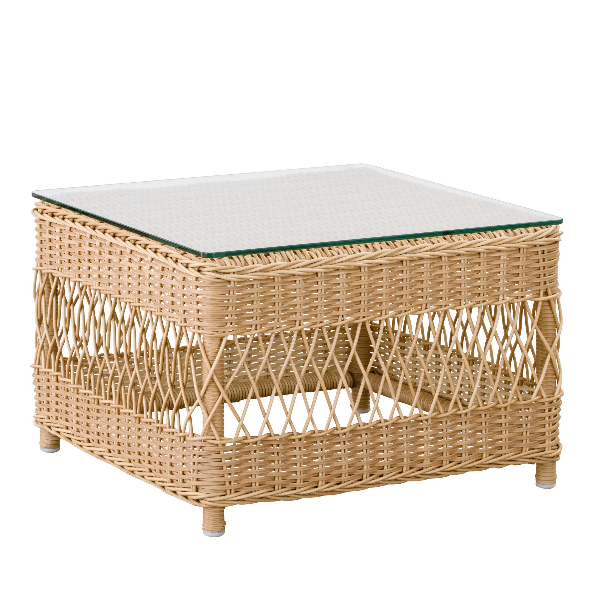 Anna Side Table w/Glass Top