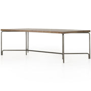 Marion Rustic Fawn Veneer Dining Table