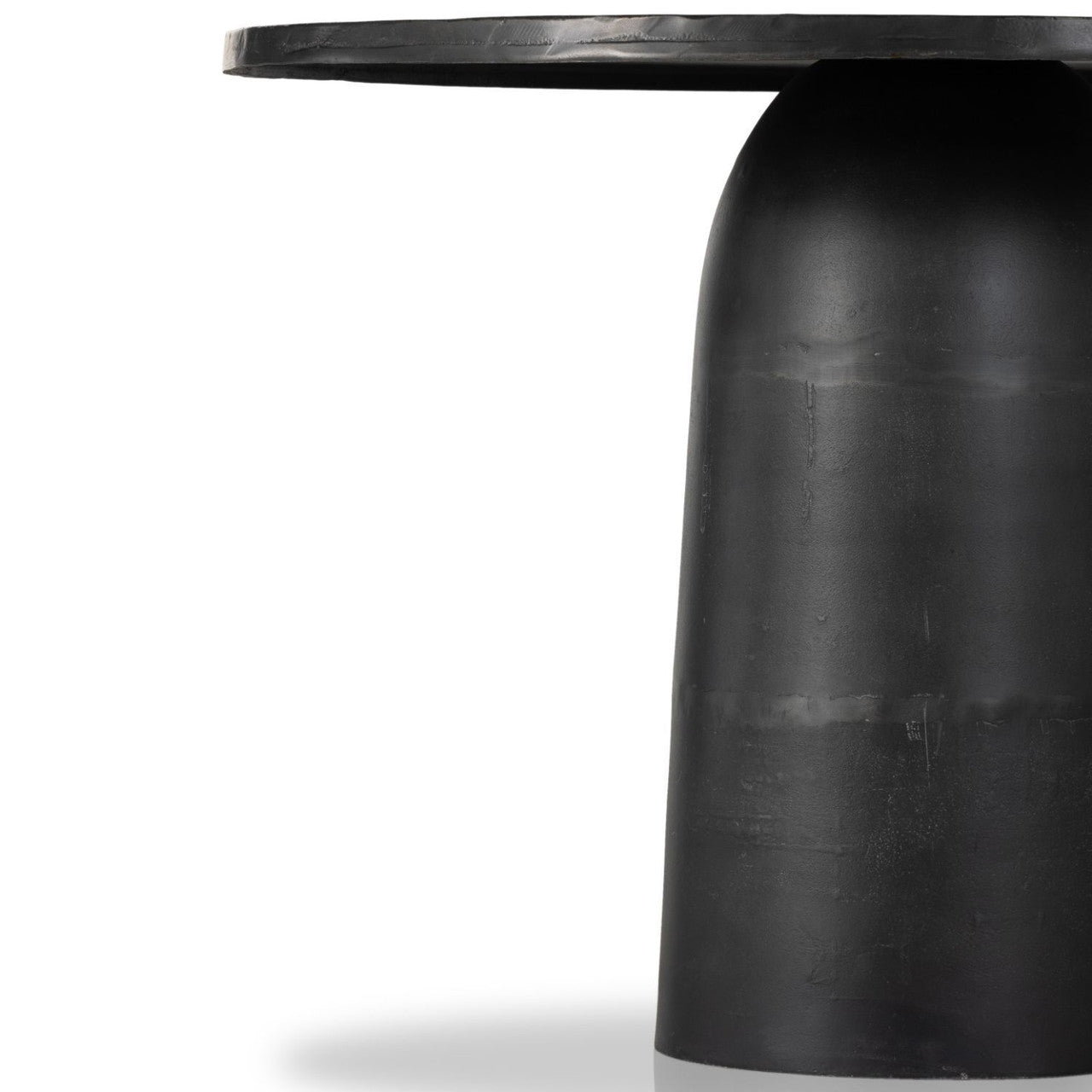 Basil Aged Grey Outdoor Dining Table 42"