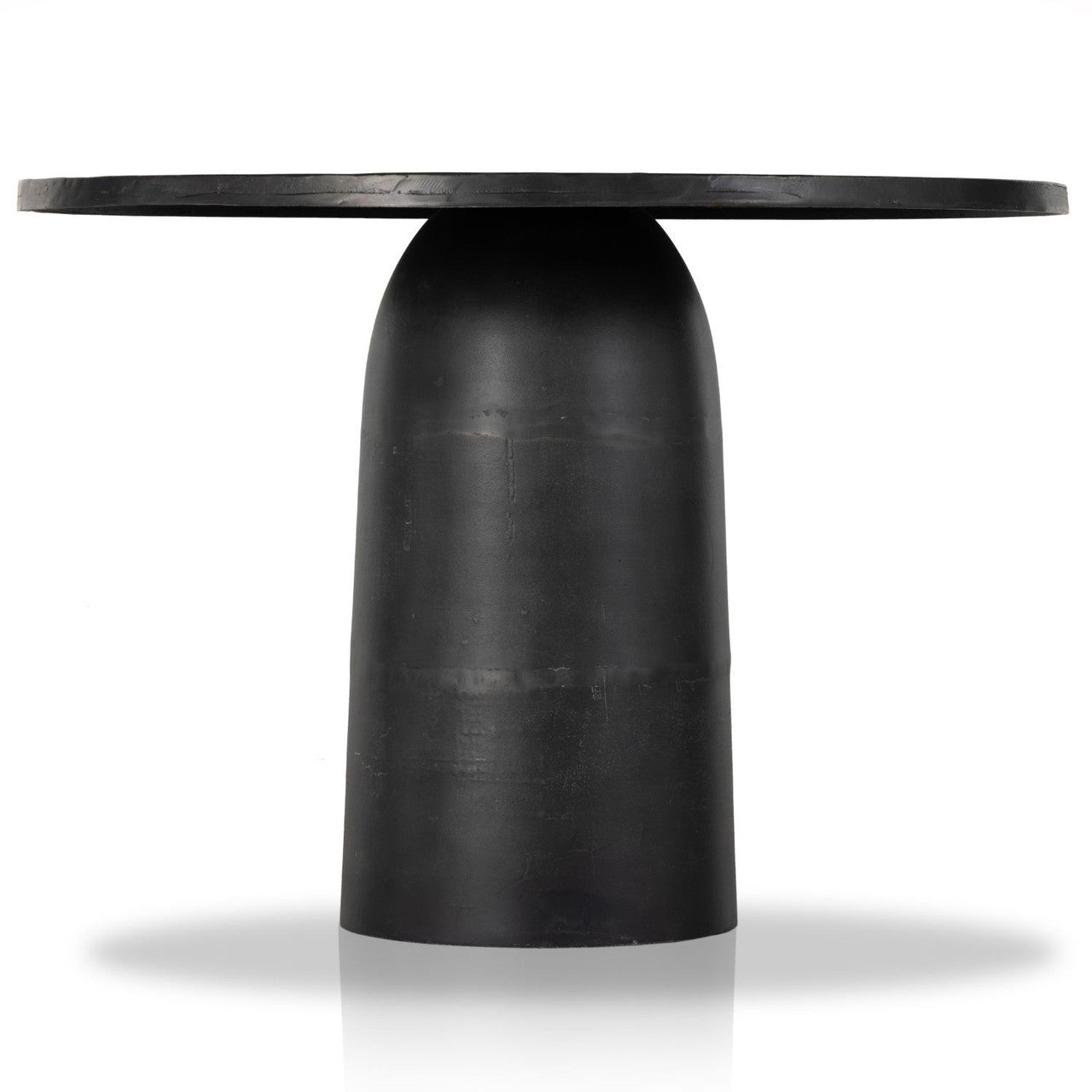 Basil Aged Grey Outdoor Dining Table 42"