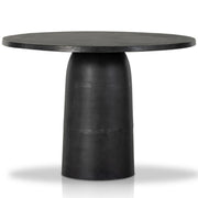 Basil Aged Grey Outdoor Dining Table 42"