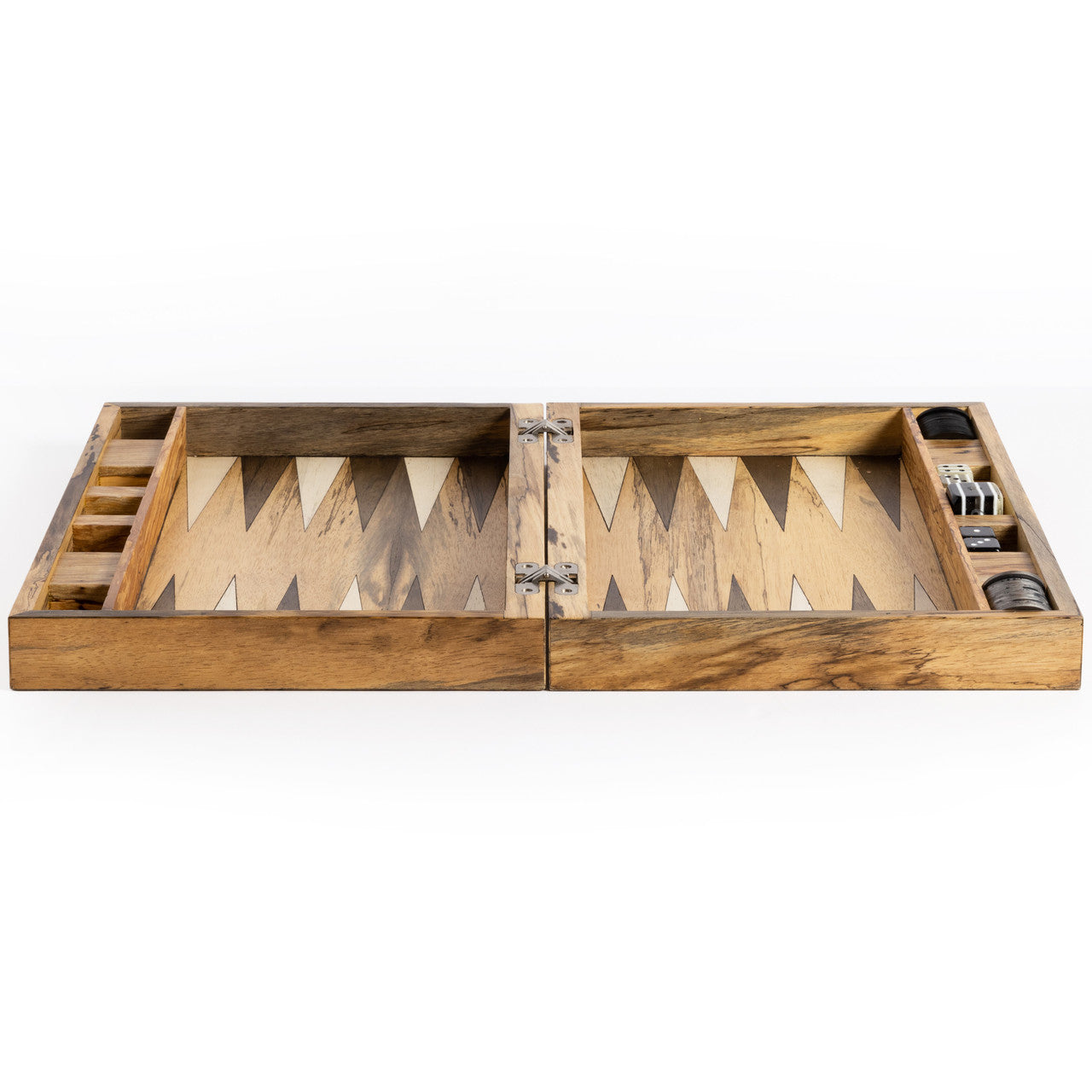 Spalted White Backgammon